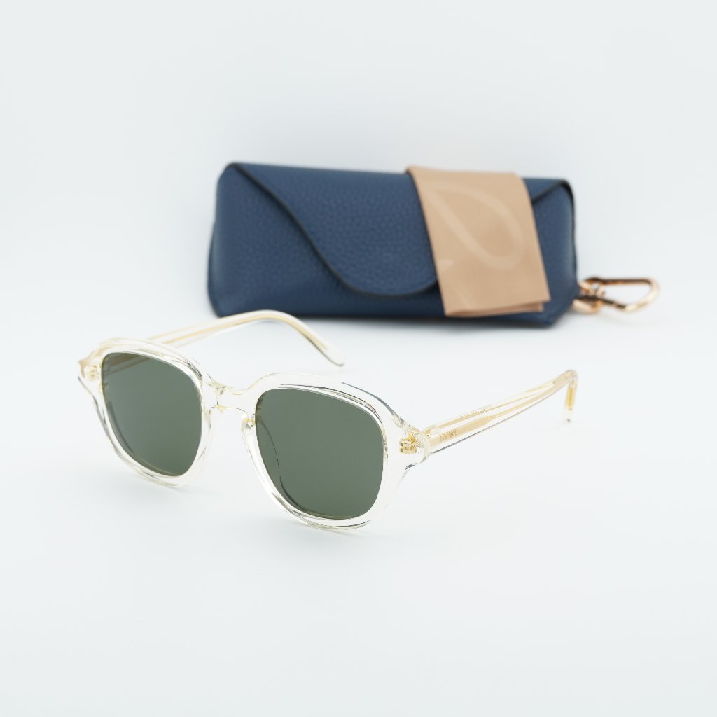 Loewe Lw40163i 57n Square Sunglasses Transparent Yellow\Green